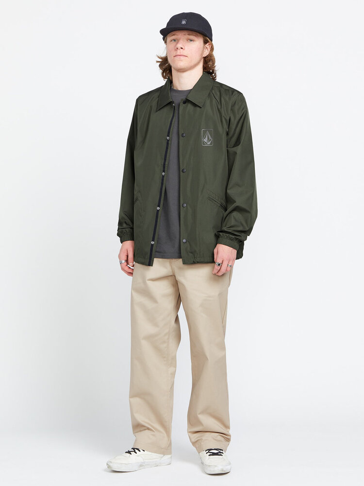 Volcom Volcom Skate Vitals Coaches Jacket | Squadron Green