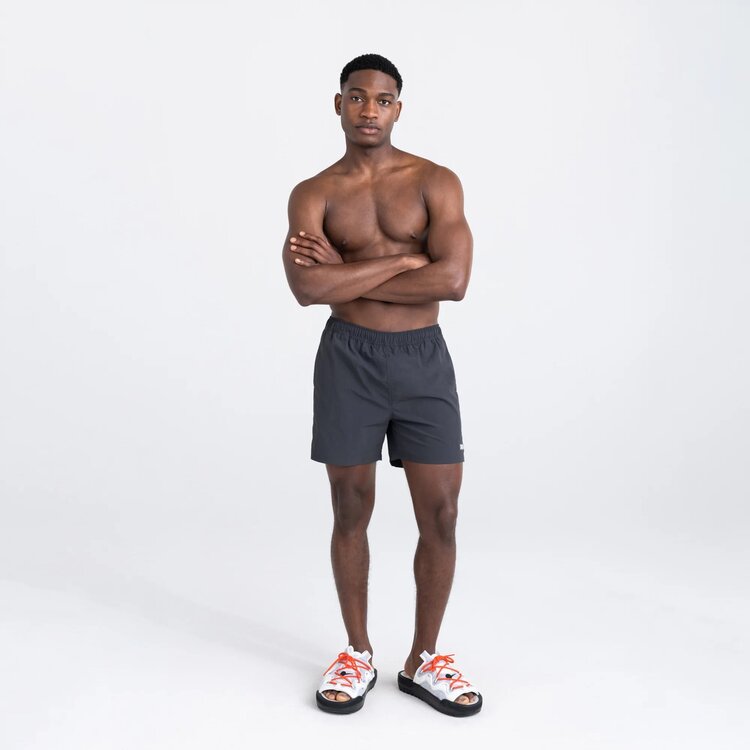 Saxx Saxx Go Coastal 2N1 Volley 5" | Faded Black