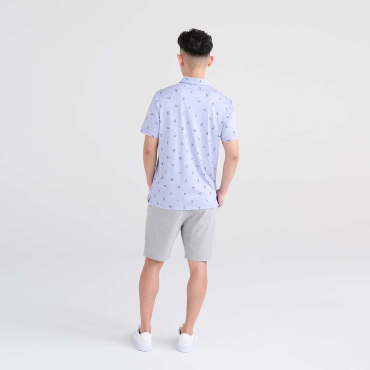 Saxx Go To Town 2N1 Short 9" | Alloy