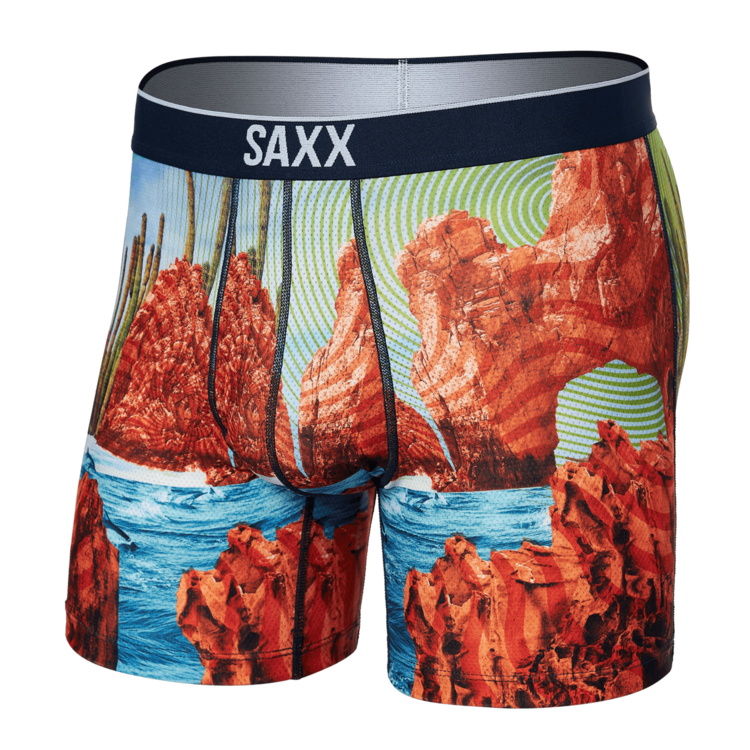 Saxx Saxx Volt Breathable Mesh Boxer Brief | Dawn Patrol- Multi