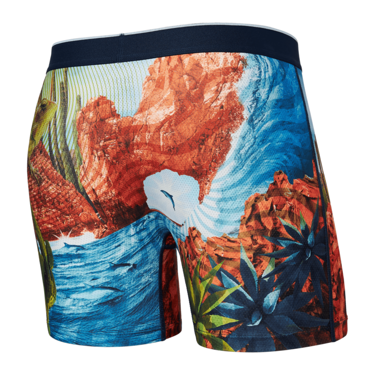 Saxx Saxx Volt Breathable Mesh Boxer Brief | Dawn Patrol- Multi