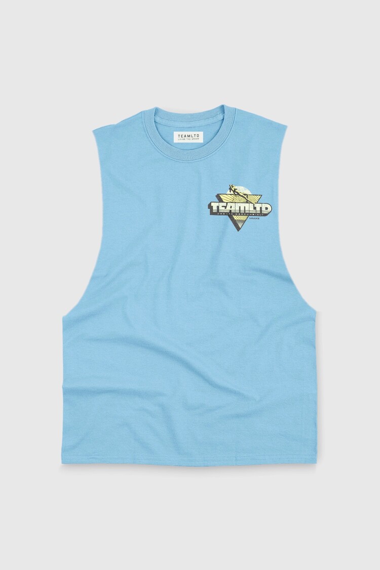 TEAMLTD TEAMLTD Sun Tan Aussie Tank | Light Blue