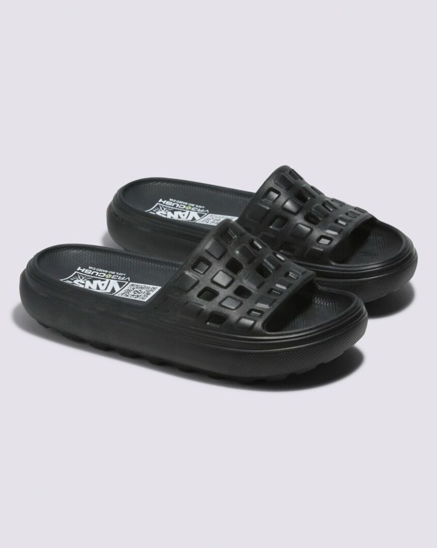 [VANS] サンダル スライドオン MTE Slide-On VR3 Cush ブラック Vans Slide-On VR3 Cush | Black - Shop Now - The Choice Shop
