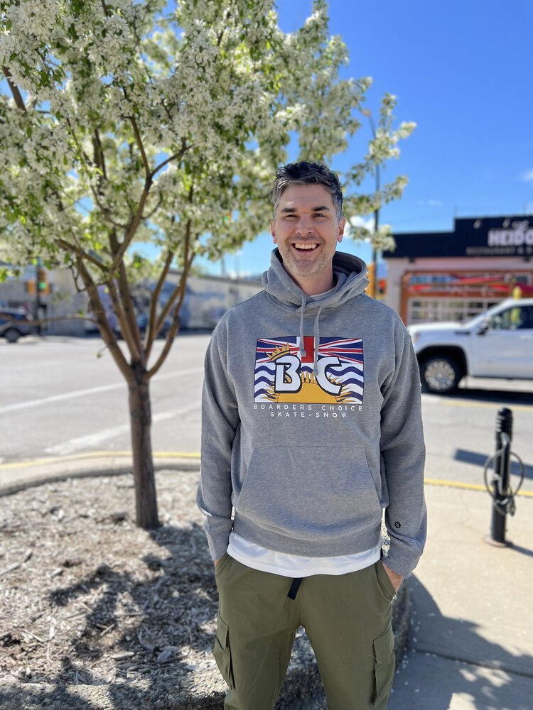 The Choice Shop BC Premium Stance Hoodie | Grey Heather