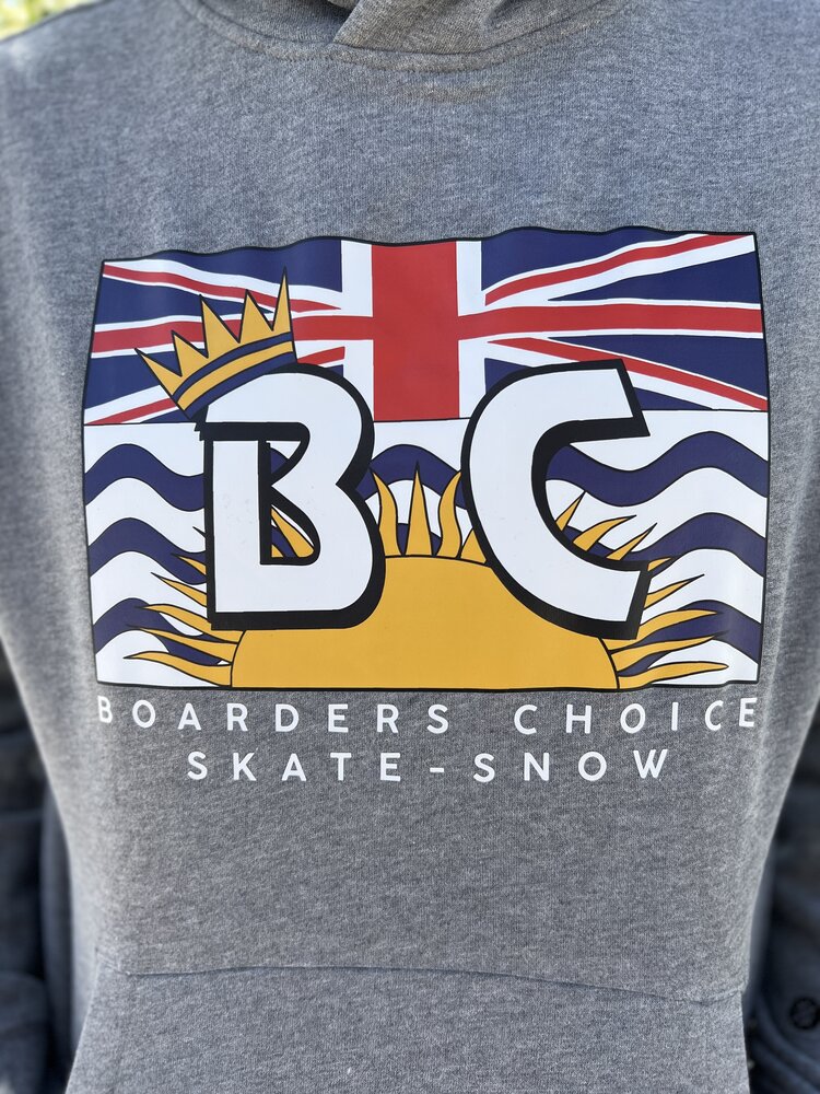 The Choice Shop BC Premium Stance Hoodie | Grey Heather