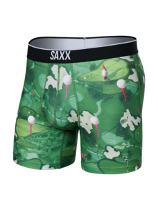 Saxx Saxx Volt Breathable Mesh Boxer Brief | Off Course- Green