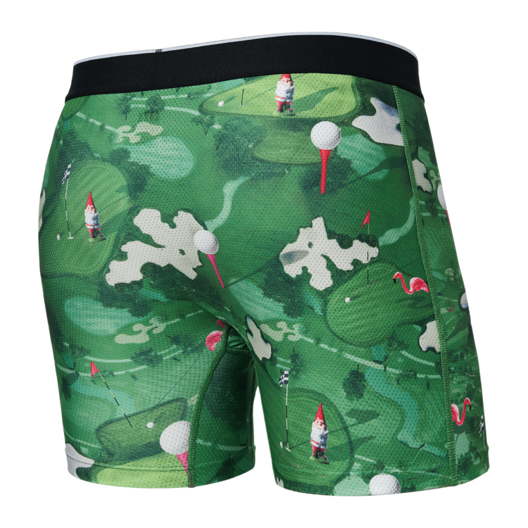 Saxx Saxx Volt Breathable Mesh Boxer Brief | Off Course- Green