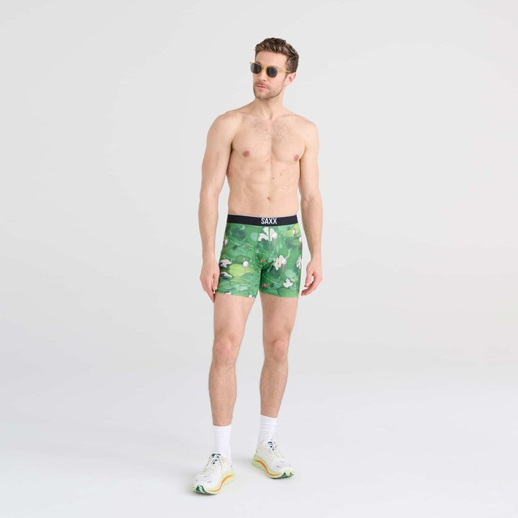 Saxx Saxx Volt Breathable Mesh Boxer Brief | Off Course- Green