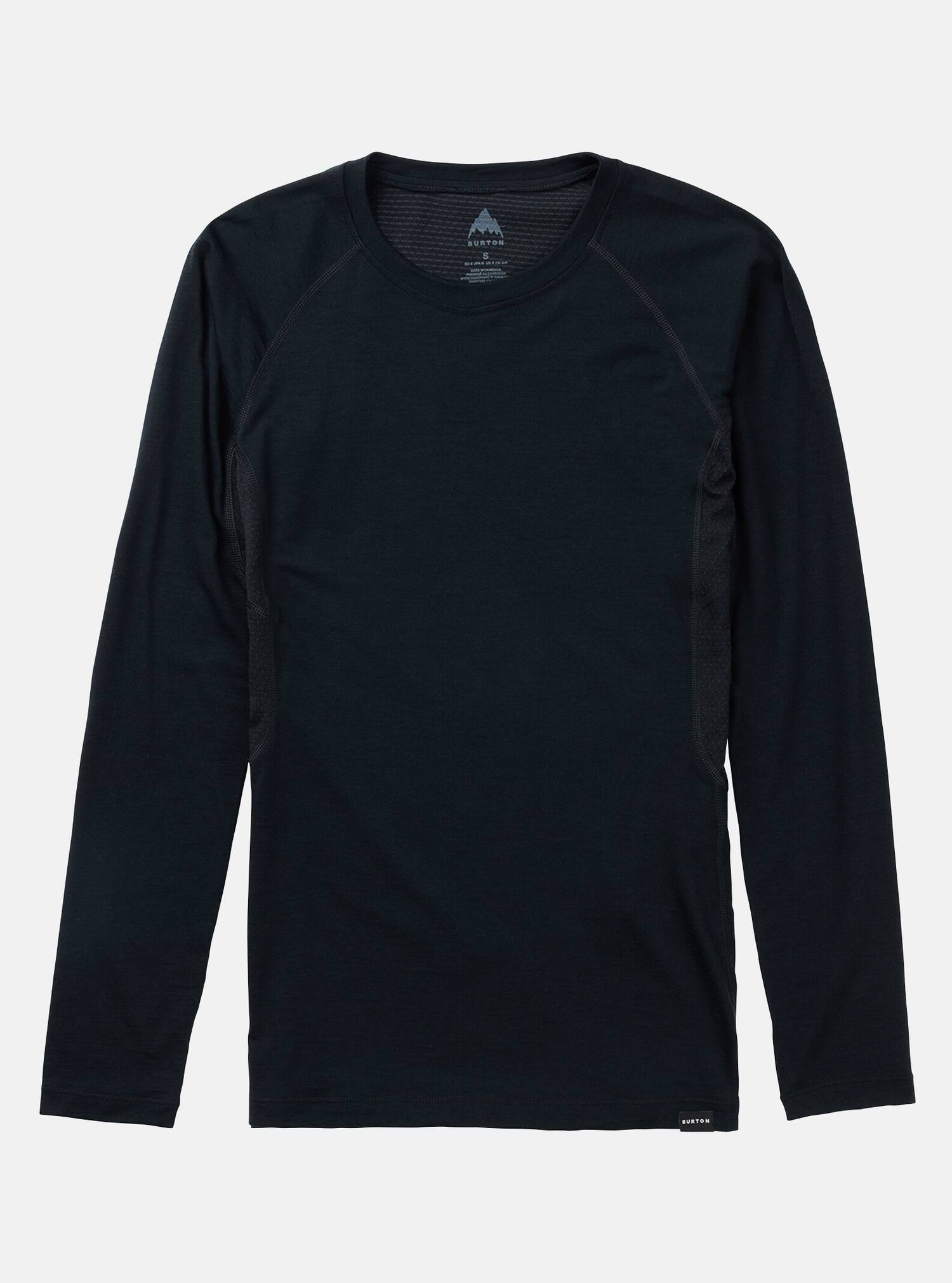 Burton Women's Phayse Merino Base Layer Crewneck True Black