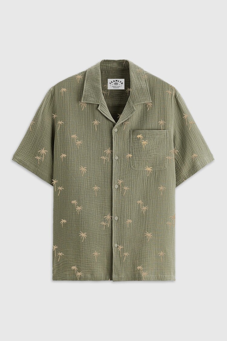 TEAMLTD TEAMLTD Breeze Button Up | Palm
