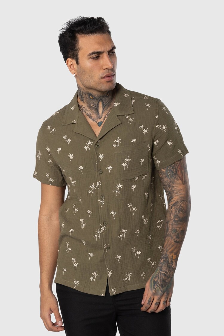 TEAMLTD TEAMLTD Breeze Button Up | Palm
