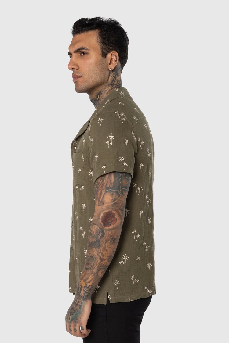 TEAMLTD TEAMLTD Breeze Button Up | Palm