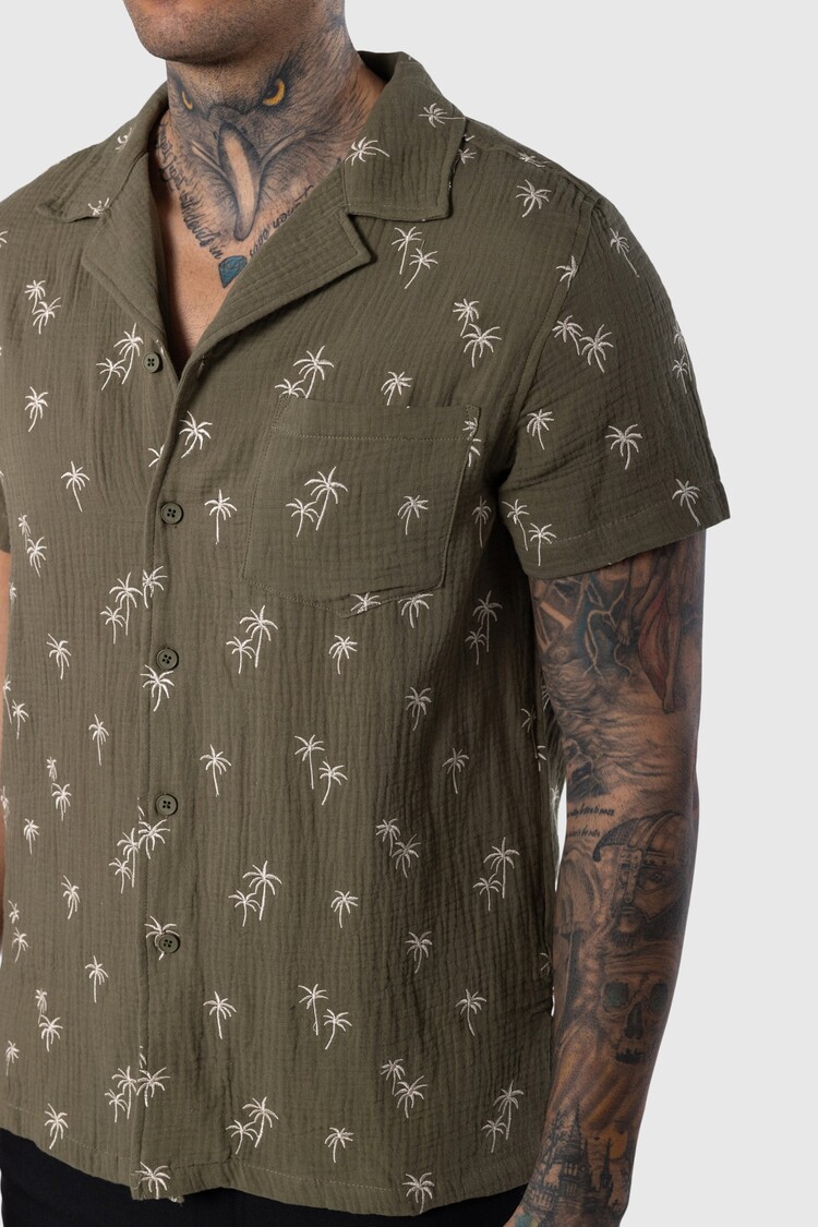 TEAMLTD TEAMLTD Breeze Button Up | Palm