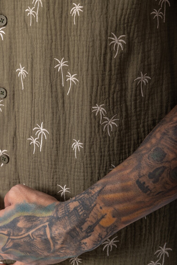 TEAMLTD TEAMLTD Breeze Button Up | Palm