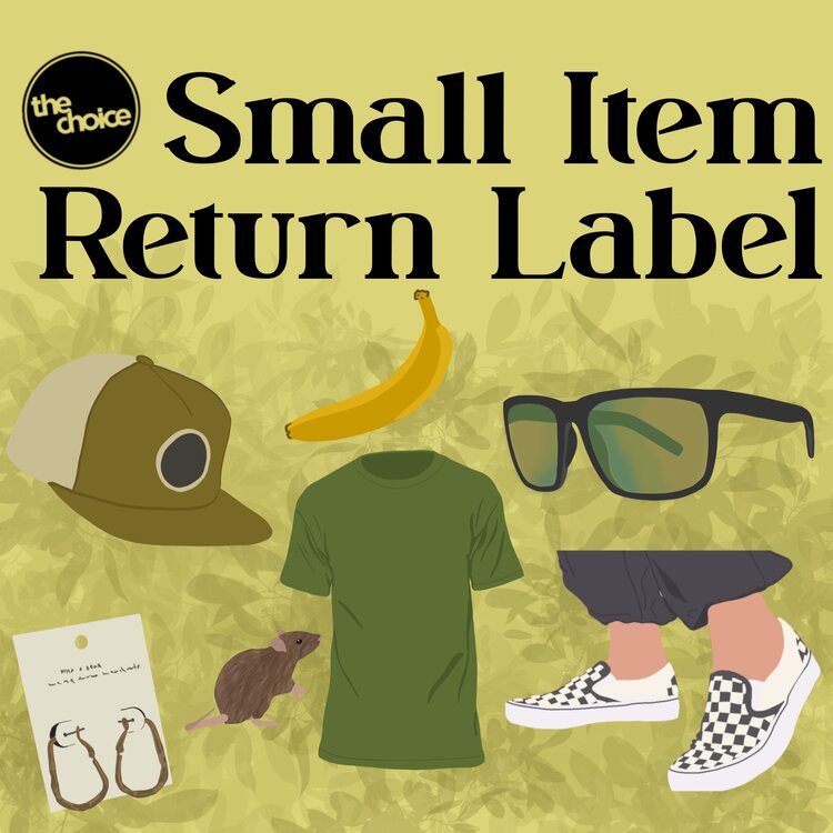 Shipping Small Item Return Label