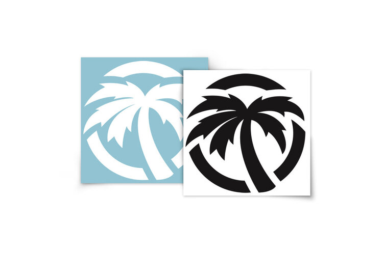 Heat Wave Icon Decal 3"