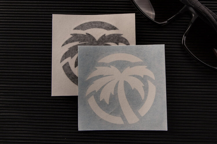 Heat Wave Icon Decal 3"