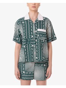 Obey Obey Angelica Bandana Shirt | Green Multi