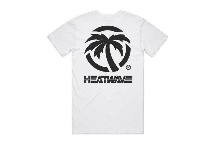 Heat Wave Billboard T-Shirt | White