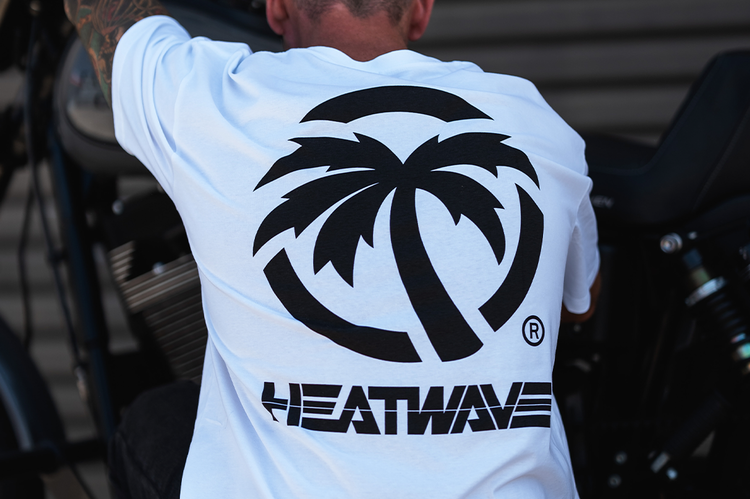 Heat Wave Billboard T-Shirt | White