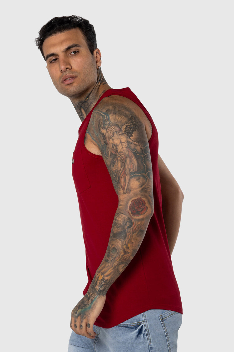 TEAMLTD TEAMLTD Not-So-Basic Pocket Tank | Garnet