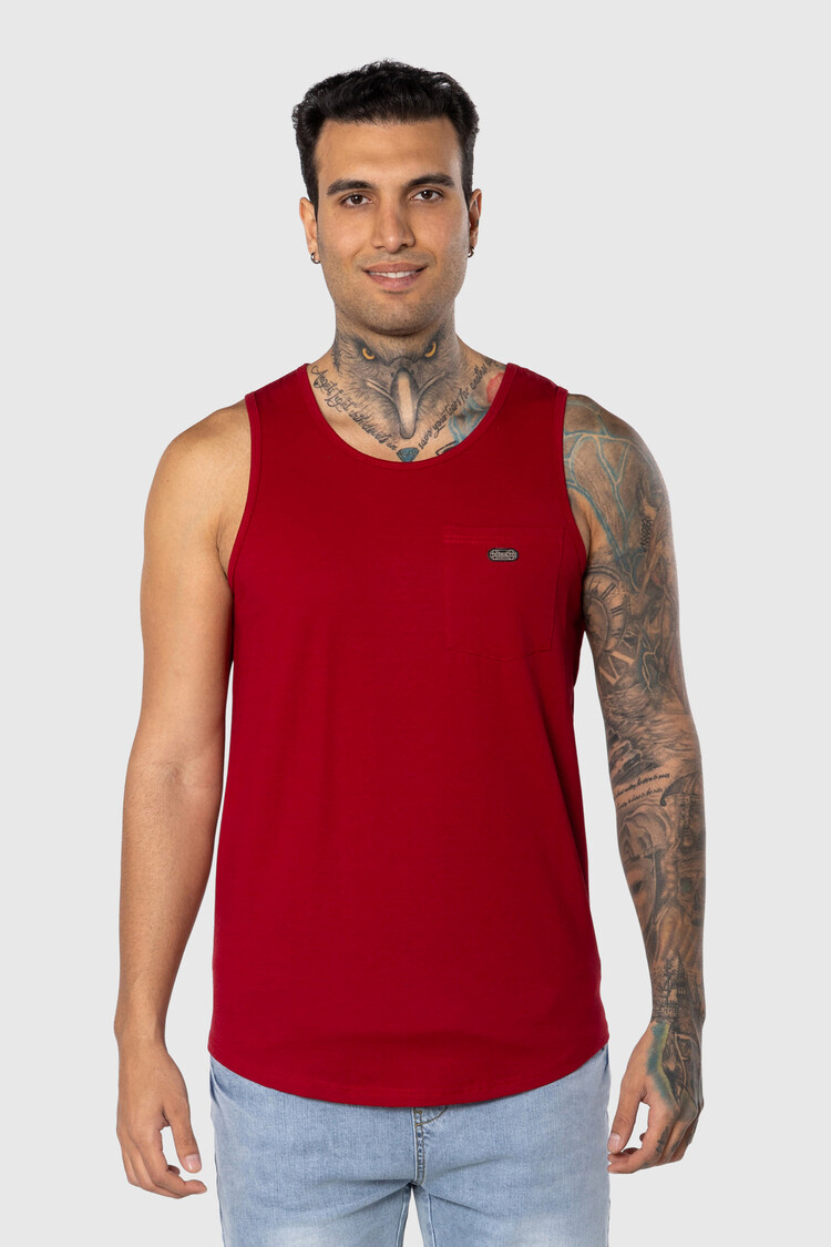 TEAMLTD TEAMLTD Not-So-Basic Pocket Tank | Garnet