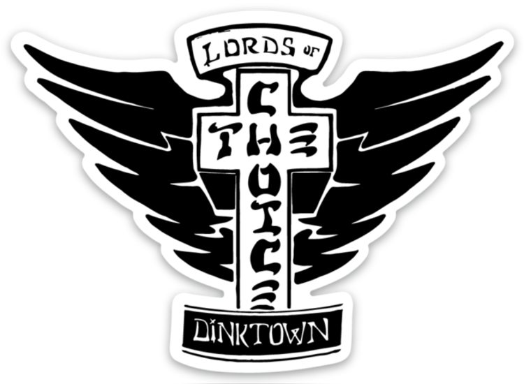 The Choice Shop Lords of Dinktown Sticker | 3 1/2" x 2 1/2"