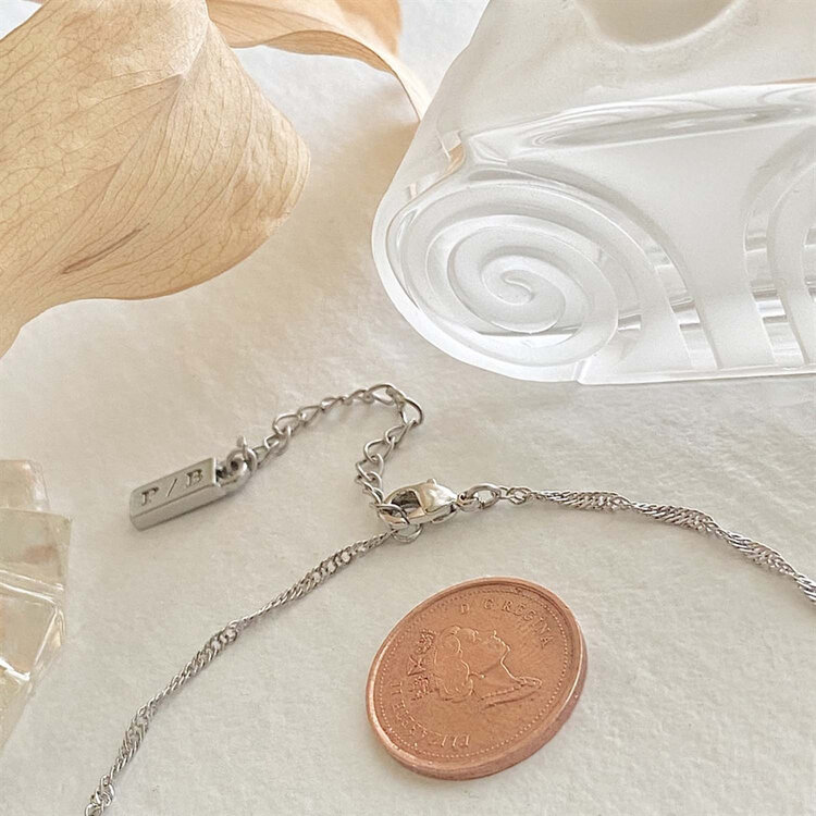 Pika & Bear Pika & Bear DNA Intricate Chain Bracelet | Silver