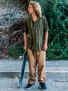 Volcom Skate Vitals Simon Bannerot Elastic Waist Pants | Dusty Brown