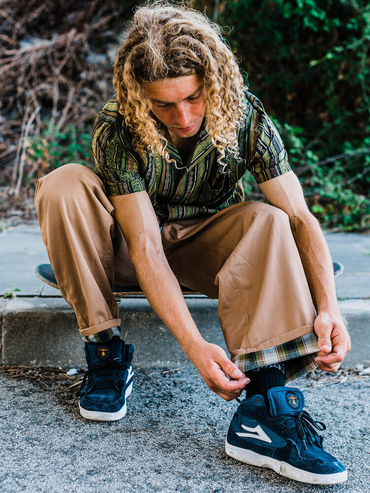 Volcom Skate Vitals Simon Bannerot Elastic Waist Pants | Dusty Brown