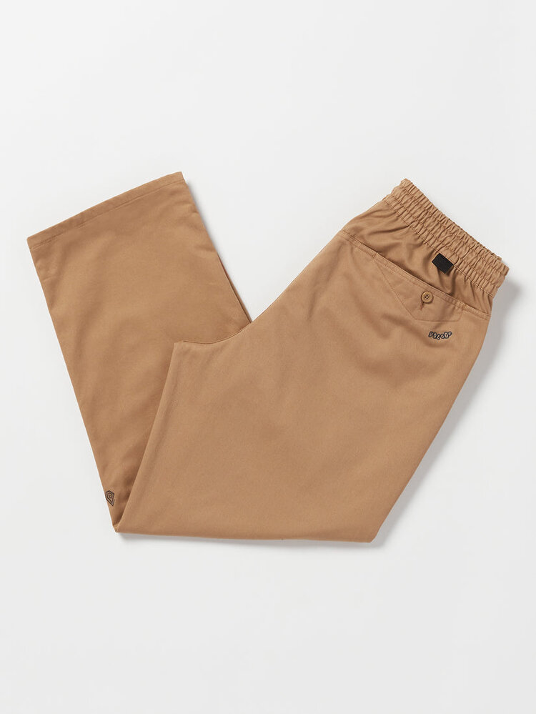 Volcom Skate Vitals Simon Bannerot Elastic Waist Pants | Dusty Brown