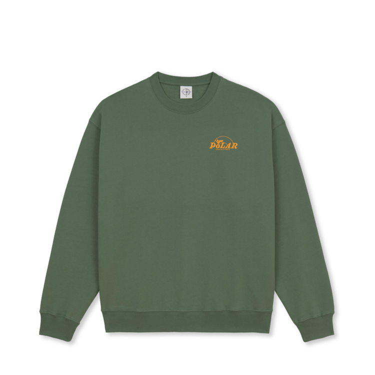 Polar Polar Dave Crewneck Dreams | Jade Green