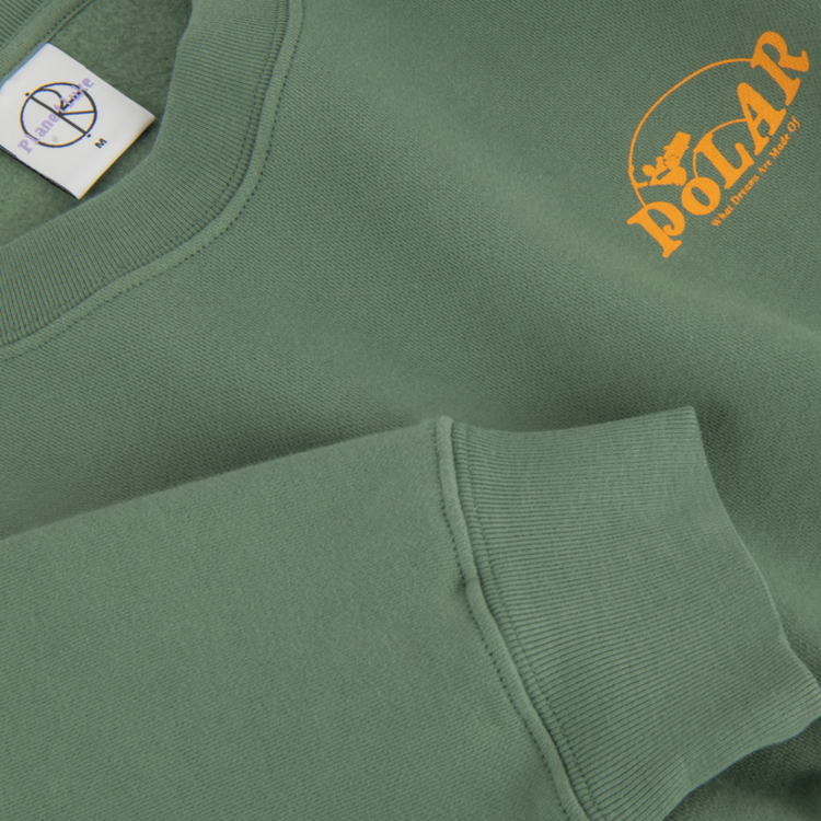 Polar Dave Crewneck Dreams | Jade Green