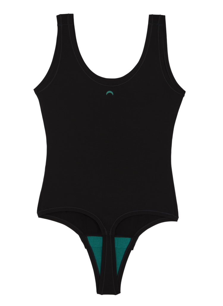 Huha Tank Bodysuit | Black