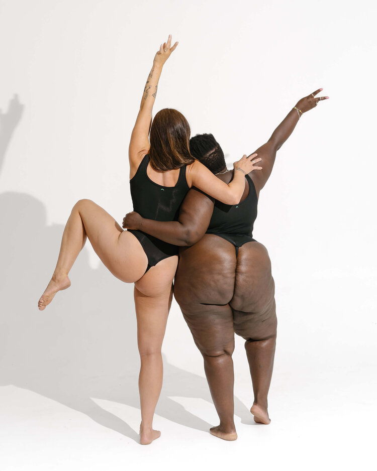 Huha Huha Tank Bodysuit | Black