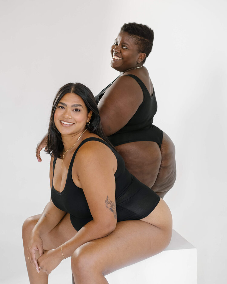 Huha Huha Tank Bodysuit | Black