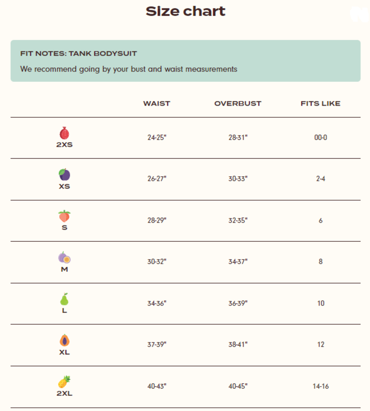 Huha Huha Tank Bodysuit | Black