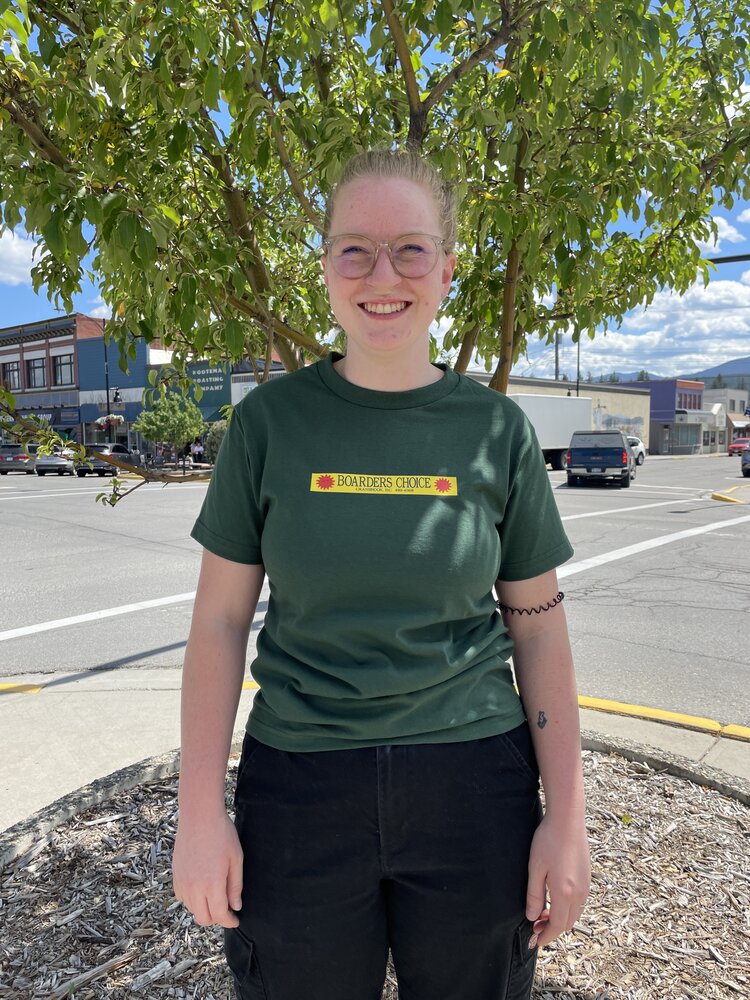 The Choice Shop The Choice Shop Sun Bar Logo T-Shirt | Green