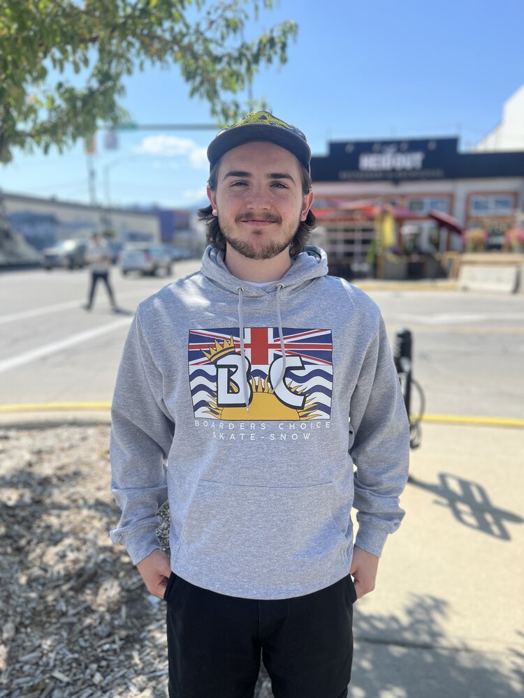 The Choice Shop BC Hoodie | Grey