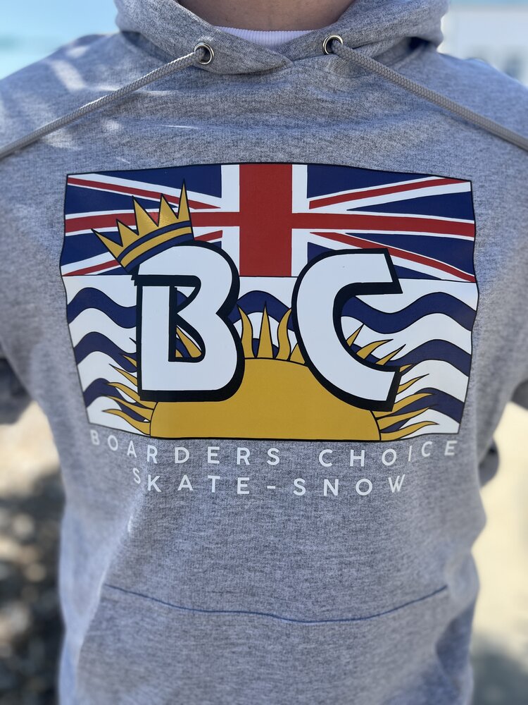 The Choice Shop BC Hoodie | Grey