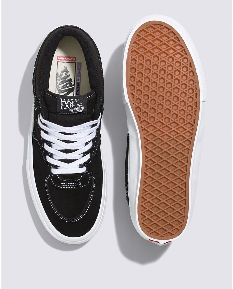 Vans Skate Half Cab | Black White