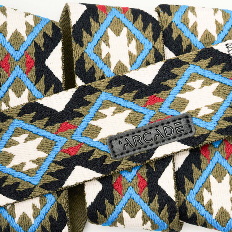 Arcade Arcade Twilight Belt | Oat/Turquoise