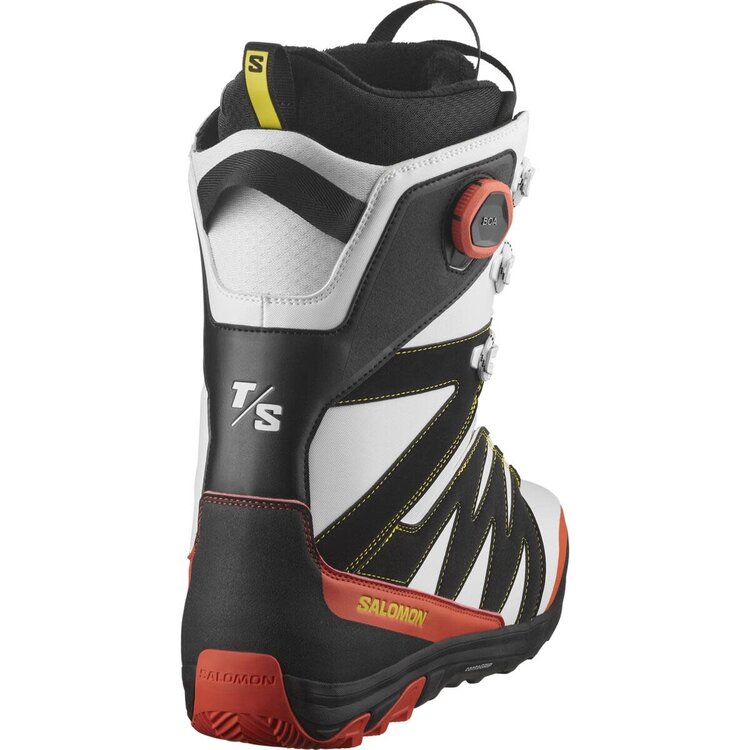 Salomon Salomon X Approach Lace Sj Boa Torment Snowboard Boots | White / Cherry Tomato / Black | 2025
