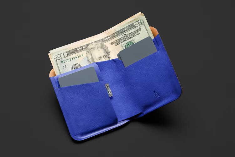 Bellroy Apex Note Sleeve | PepperBlue