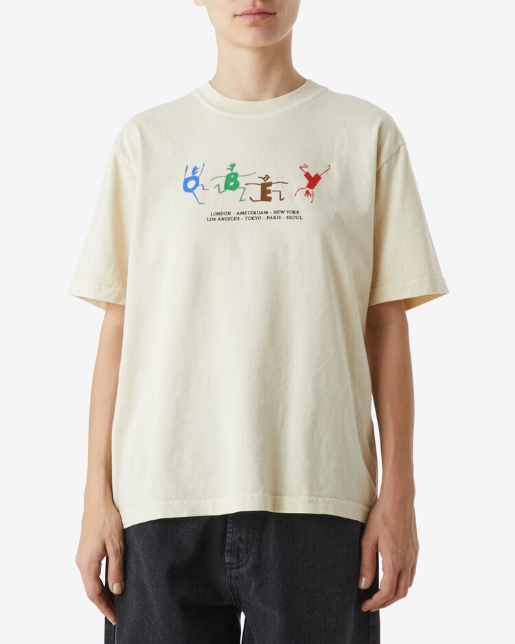 Obey Obey Play Tee | Pigment Whitecap Grey