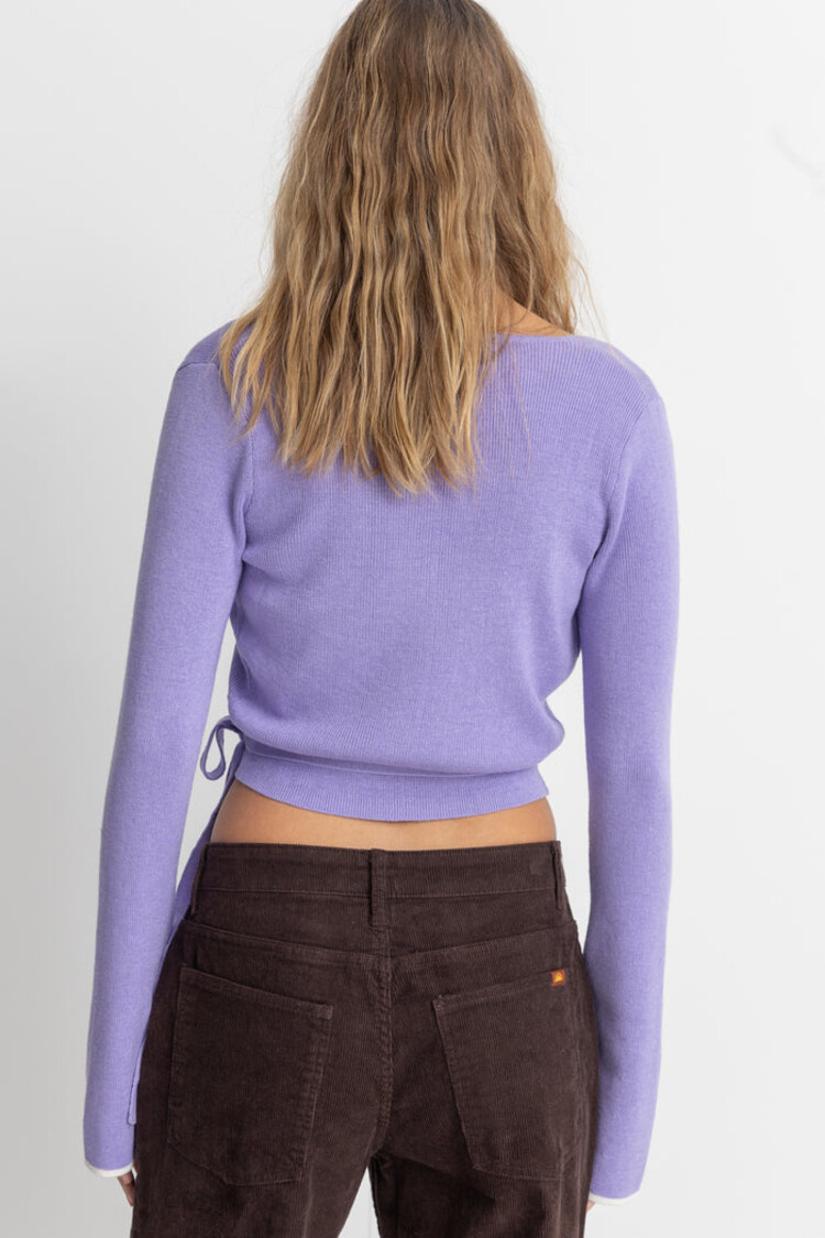 Rhythm Ballet Wrap Top | Lavender
