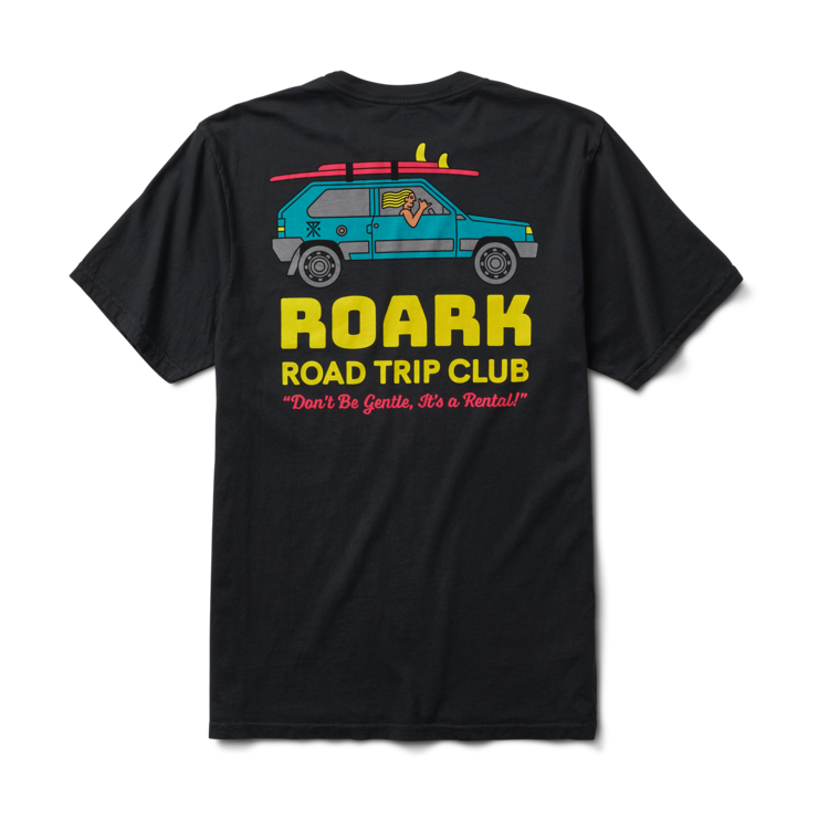 Roark Roark Road Trip Club Premium Tee | Black