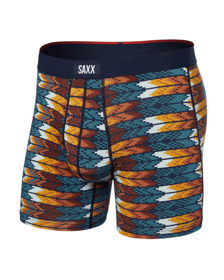 Saxx Vibe Xtra Boxer Brief Fly | Arrowhead-Storm Blue