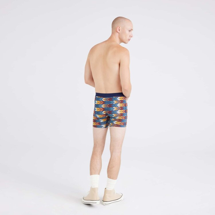 Saxx Vibe Xtra Boxer Brief Fly | Arrowhead-Storm Blue