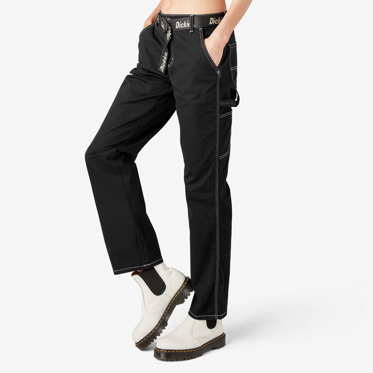 Dickies Dickies Women's Relaxed Fit Carpenter Pants | Black